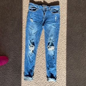 DL 1961 denim distressed 27